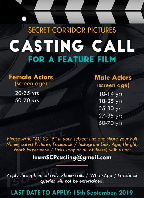 ameature casting|Movie Auditions & Film Casting Calls .